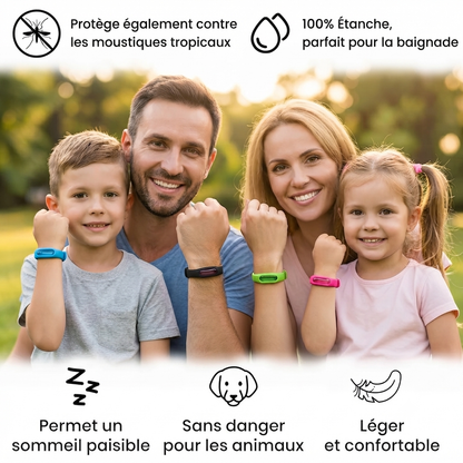 Bandes répulsives Soasi™ anti-moustiques